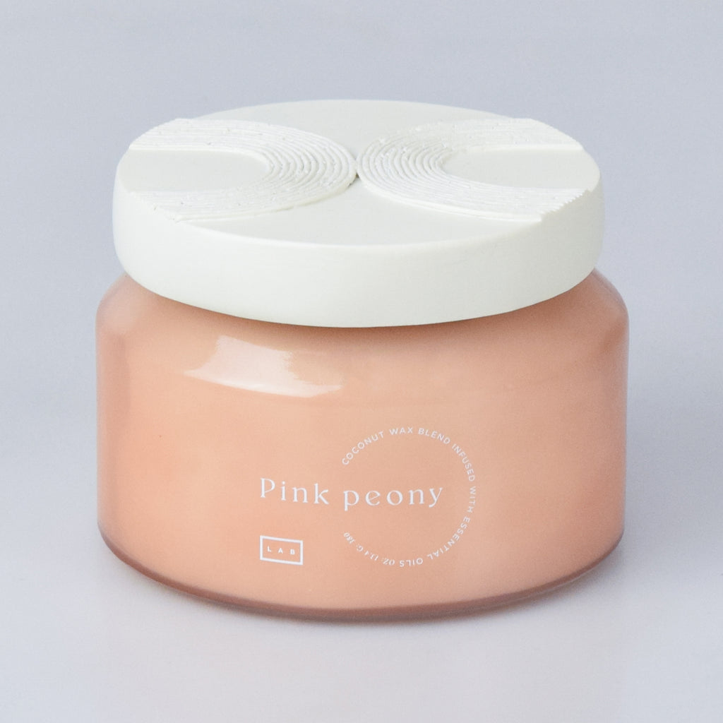 Pink Bubble Candle L – Penny Lane Organics